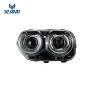 VLAND Dual Beam Headlights For Dodge Challenger 2015-2022 With Sequential Turn Signals VLAND Factory