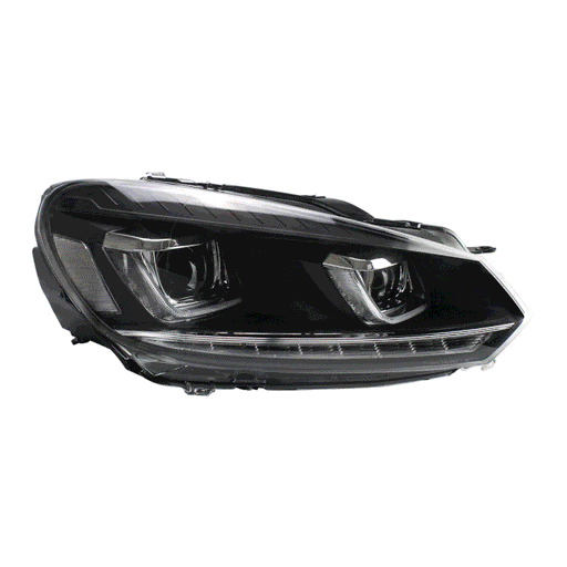 VLAND Dual Beam LED Projector Headlights for Volkswagen Golf 6 / MK6 2010-2014 With Sequential VLAND Factory