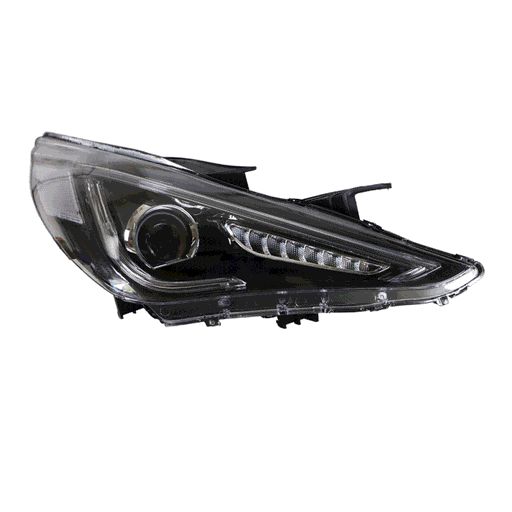 VLAND Dual Beam Projector Headlights For Hyundai Sonata 2011-2014 W/ Sequential VLAND Factory