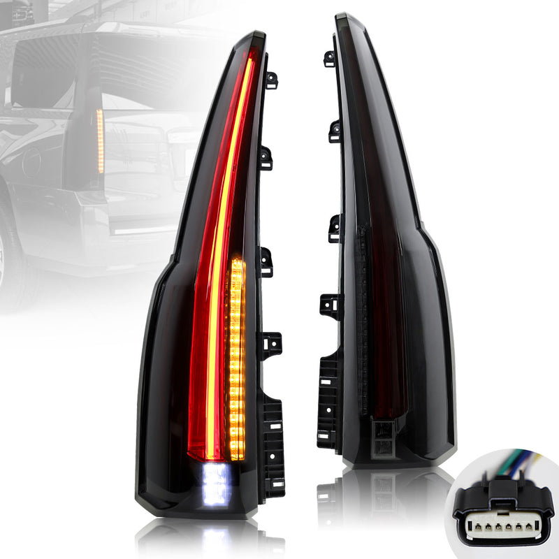 VLAND FULL LED Tail Lights For GMC Yukon XL 2015-2019 VLAND Factory