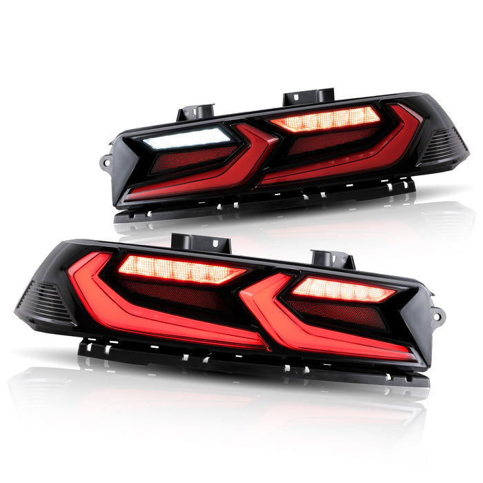 VLAND Factory Full LED Tail Lights Smoked for Chevy Camaro 2014-2015 (NOT ship to America) VLAND Factory
