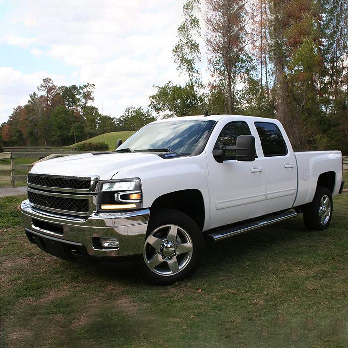 VLAND Full LED Headlights For Chevrolet Silverado 1500 2500HD 3500HD 2007-2013 VLAND Factory