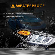 VLAND Full LED Headlights For Honda Fit / Jazz 2014-2019 With Dynamic Turn Signal VLAND Factory