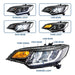 VLAND Full LED Headlights For Honda Fit / Jazz 2014-2019 With Dynamic Turn Signal VLAND Factory