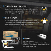 VLAND Full LED Projector Headlights For Ford F150 13th Gen Pickup 2018 2019 2020 VLAND Factory