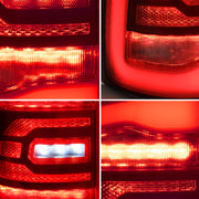 VLAND Full LED Tail Lights For Dodge Ram 1500 2009-2018 Tail Lamps (Red Turn Signals) VLAND Factory