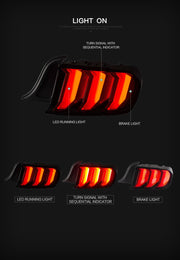 VLAND Full LED Tail Lights For Ford Mustang 2015-2022 Only Fits US version （NOT ship to US） VLAND Factory