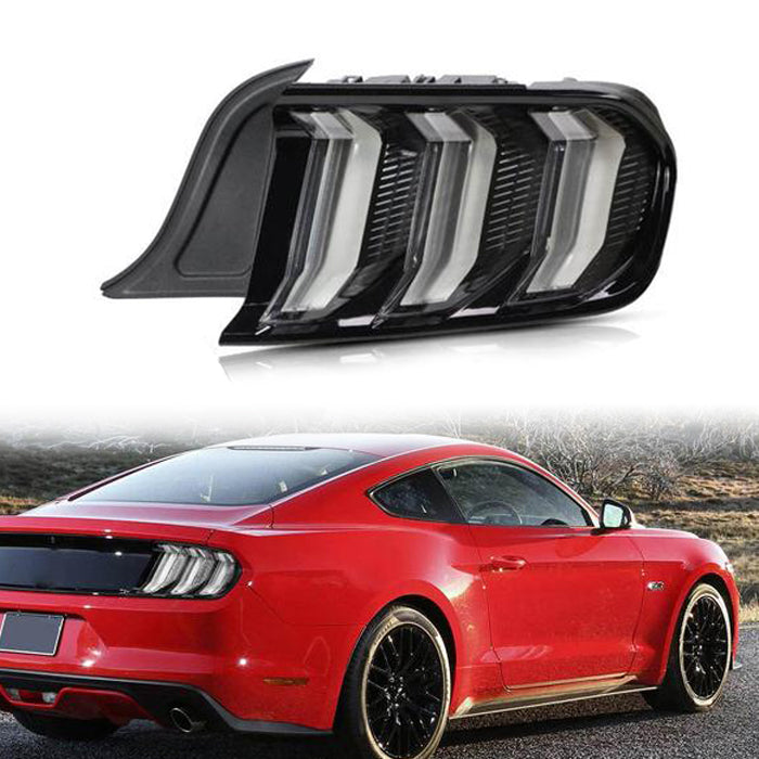 VLAND Full LED Tail Lights For Ford Mustang 2015-2023 S550 6th Gen (5 modes switchable) Can Fit For US/Europe Models (Only One Side) VLAND Factory