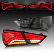 VLAND Full LED Tail Lights For Hyundai Sonata 6th Gen Sedan 2011-2014 VLAND Factory