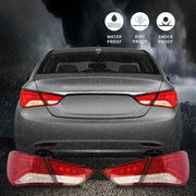 VLAND Full LED Tail Lights For Hyundai Sonata 6th Gen Sedan 2011-2014 VLAND Factory
