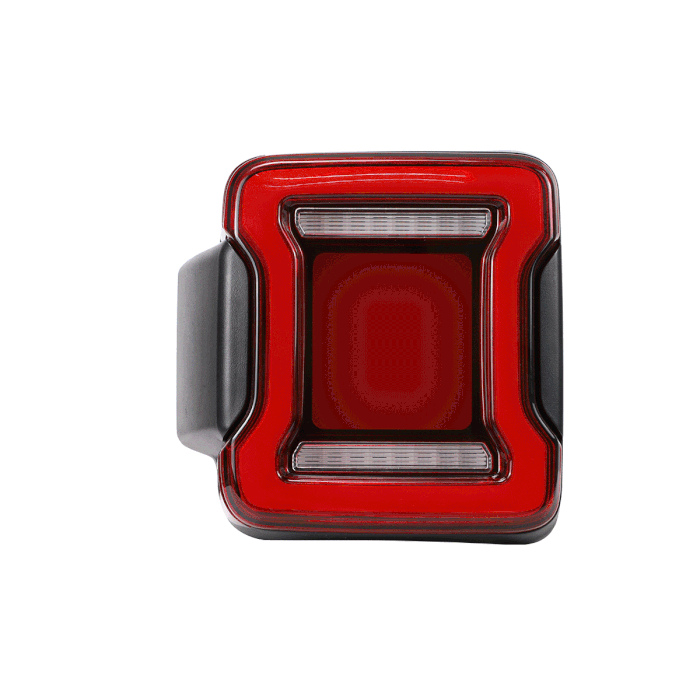 VLAND Full LED Tail Lights For Jeep Wrangler 2018-UP with Dynamic Animation and Dual Reverse Lights VLAND Factory