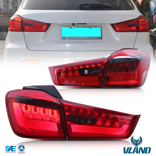 VLAND Full LED Tail Lights For Mitsubishi Outlander Sport ASX RVR 2010-2019 YAB-AX-0210 VLAND Factory