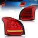 VLAND Full LED Tail Lights For Suzuki Swift Sport 2017-2019 w/ Sequential indicators VLAND Factory
