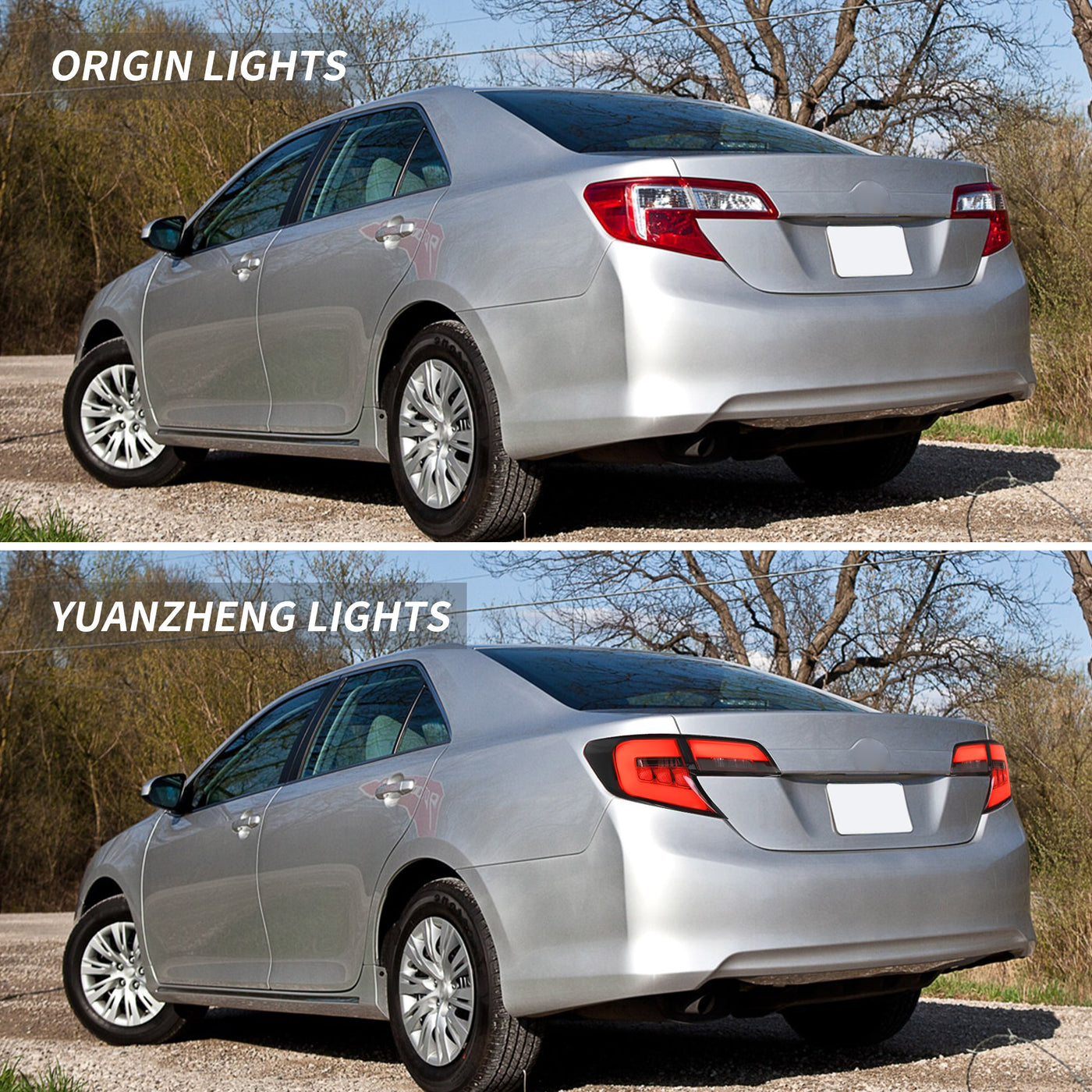 Home VLAND Full LED Tail Lights For Toyota Camry 2012 -2014