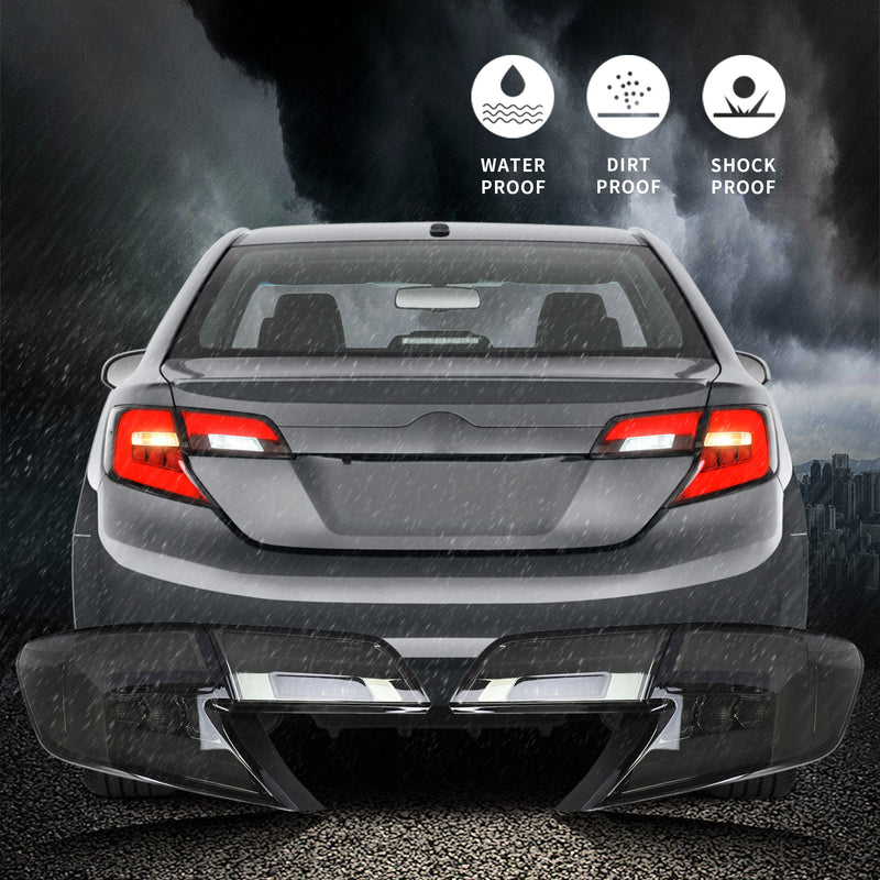 VLAND Full LED Tail Lights For Toyota Camry 2012 -2014 VLAND Factory