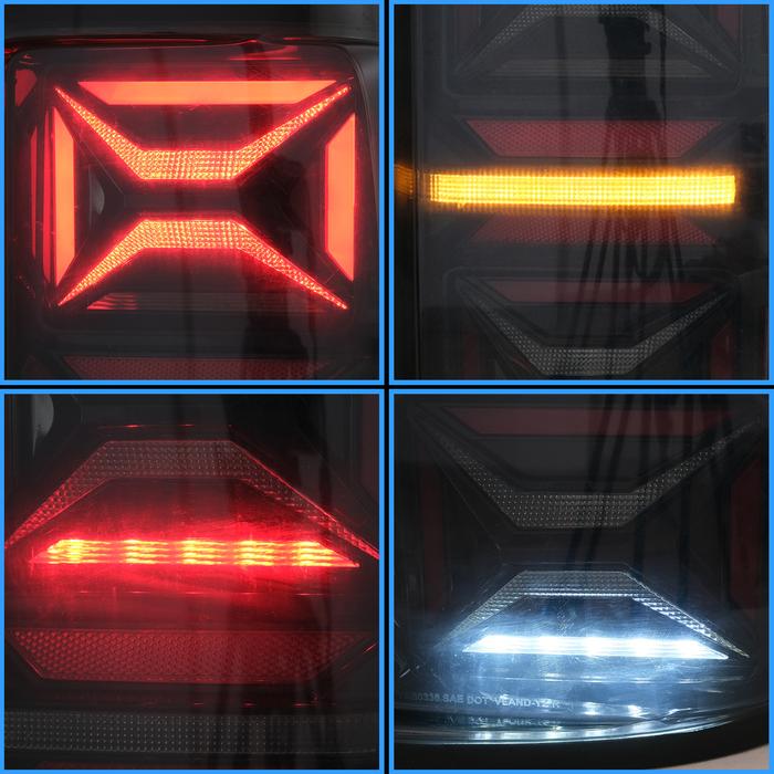 VLAND Full LED Tail Lights For Volkswagen Amarok 2010-2021 With Sequential Turn Indicator VLAND Factory