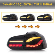 VLAND Full OLED Tail Lights For Volkswagen VW Golf6 MK6 2008-2014 VLAND Factory