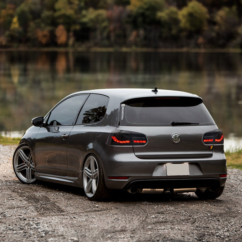 VLAND Full OLED Tail Lights For Volkswagen VW Golf6 MK6 2008-2014 VLAND Factory