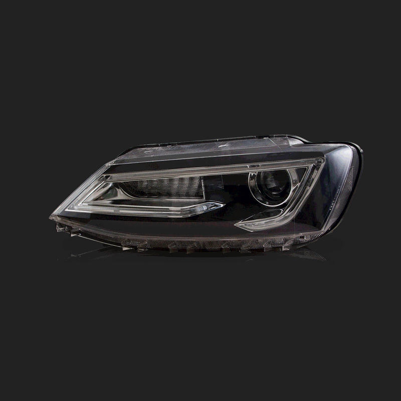 VLAND Dual Beam Headlights and Tail Lights For Volkswagen VW Jetta / Sagitar (NOT GLI) 2011-2014