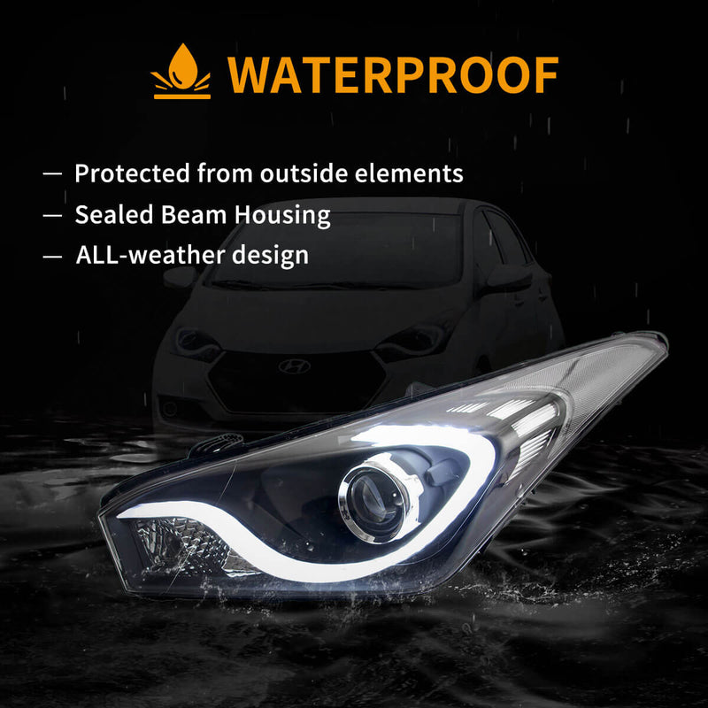 VLAND LED Head Lights for Hyundai HB20 2013-2019 VLAND Factory