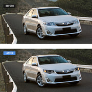VLAND LED Headlights For 2012-2014 Toyota Camry DRL Black VLAND Factory