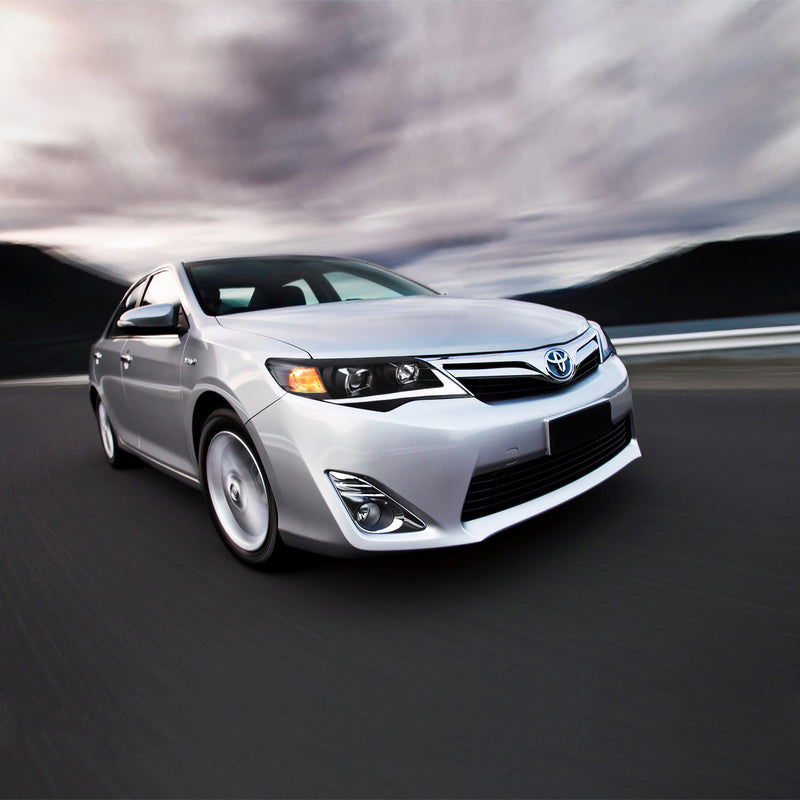 VLAND LED Headlights For 2012-2014 Toyota Camry DRL Black VLAND Factory