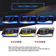VLAND LED Headlights For Dodge Ram 1500 / 2500 / 3500 2009-2018 Ram1500 Classic 2019-2021 VLAND Factory