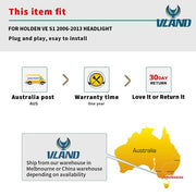 VLAND LED Headlights For Holden VE 2006-2013 VLAND Factory