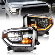 VLAND LED Headlights For Toyota Tundra 2014-2021 with Sequential Turn Signals VLAND Factory