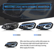 VLAND LED Headlights For Volkswagen Golf 7/ MK7 2014-2017 VLAND Factory