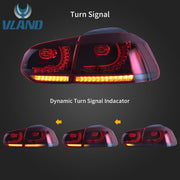 VLAND LED Headlights and Tail Lights For Volkswagen (VW) Golf 6 MK6 2008-2014-EU Stock VLAND Factory