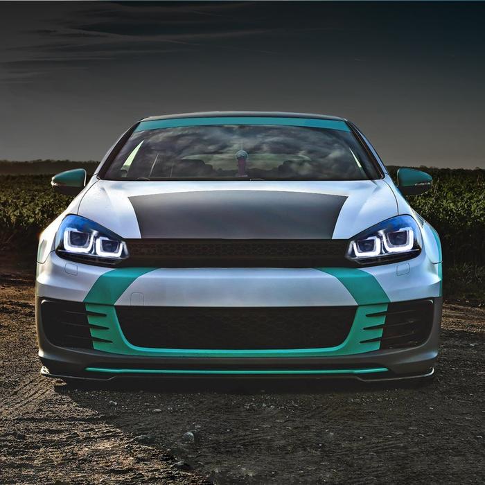 VLAND LED Headlights and Tail Lights For Volkswagen (VW) Golf 6 MK6 2008-2014-EU Stock VLAND Factory