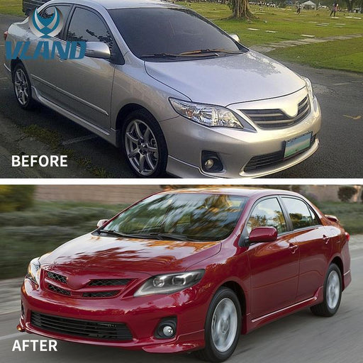 VLAND LED Headlights for Toyota Corolla 2011-2013 (US Model) VLAND Factory
