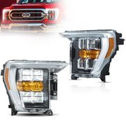 VLAND LED Reflection Bowl HeadLights for Ford F150 14th Gen 2021-2023 VLAND Factory