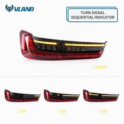 VLAND LED Tail Lights For BMW 3 Series G20 2019-2022 Amber Sequential Indicator (International Model) VLAND Factory