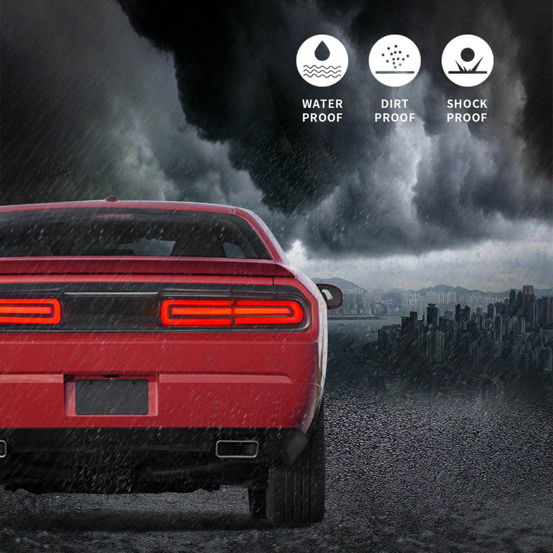 VLAND LED Tail Lights For Dodge Challenger 2008-2014 w/Sequential indicators VLAND Factory