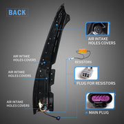 VLAND LED Tail Lights For GMC Yukon / Chevrolet Tahoe / Chevrolet Suburban 2007-2014 VLAND Factory