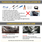 VLAND LED Tail Lights For GMC Yukon / Chevrolet Tahoe / Chevrolet Suburban 2007-2014 VLAND Factory