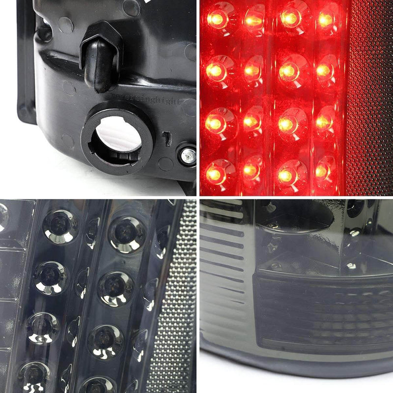 VLAND LED Tail Lights For GMC Yukon Chevy Tahoe Suburban 2000-2006 VLAND Factory