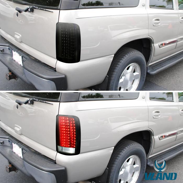 VLAND LED Tail Lights For GMC Yukon Chevy Tahoe Suburban 2000-2006 VLAND Factory