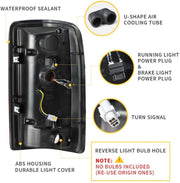 VLAND LED Tail Lights For GMC Yukon Chevy Tahoe Suburban 2000-2006 VLAND Factory