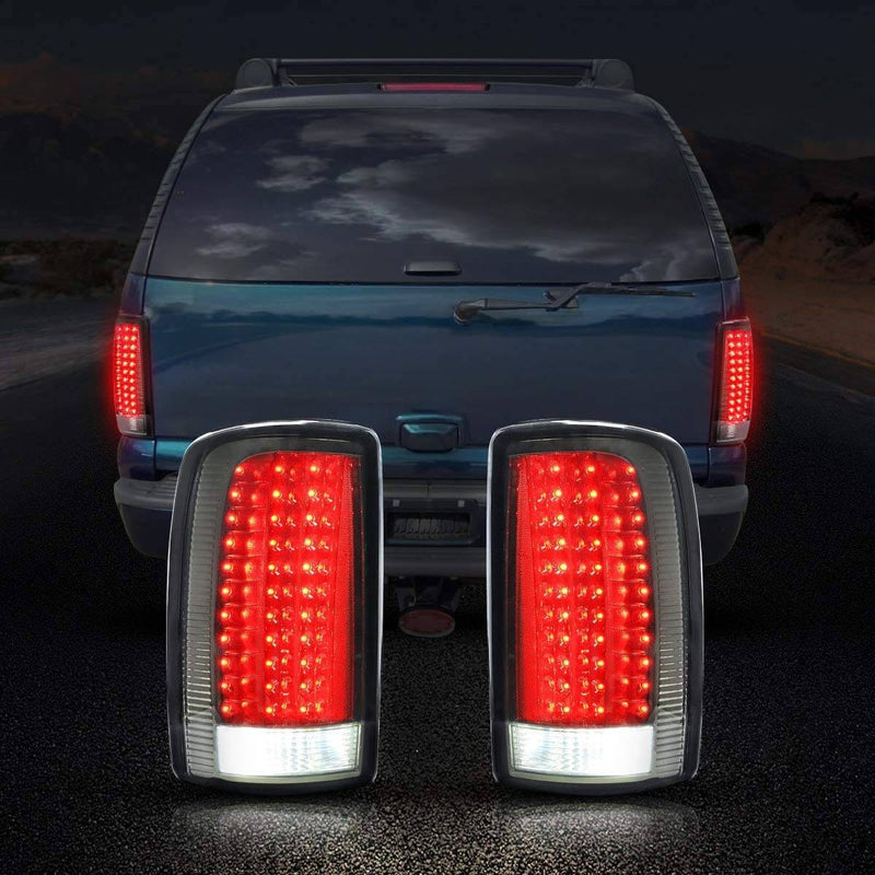 VLAND LED Tail Lights For GMC Yukon Chevy Tahoe Suburban 2000-2006 VLAND Factory
