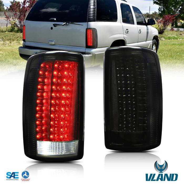 VLAND LED Tail Lights For GMC Yukon Chevy Tahoe Suburban 2000-2006 VLAND Factory