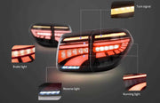 VLAND LED Tail Lights For Nissan Patrol (Y62) 2012-2019 Nissan Armada 2017-2020 Aftermarket Rear lamps VLAND Factory