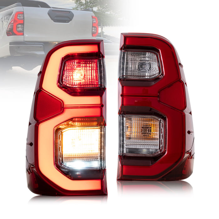 VLAND LED Tail Lights For Toyota Hilux Revo 2015-2020 VLAND Factory