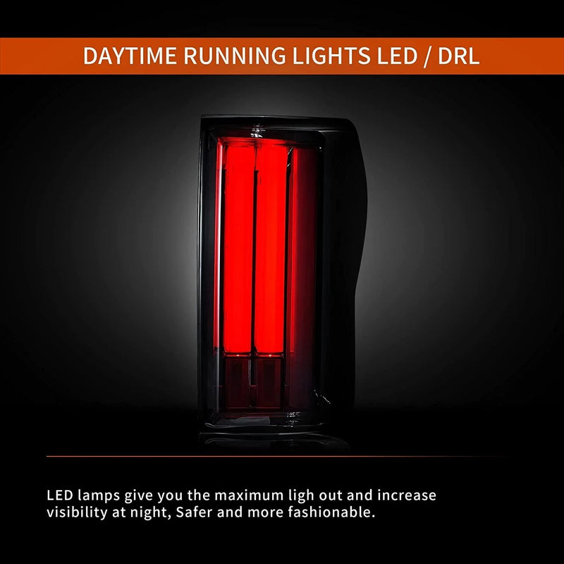 VLAND LED Tail Lights For Toyota Tundra 2007-2013 Dynamic Animation Switchback Turn Signal VLAND Factory