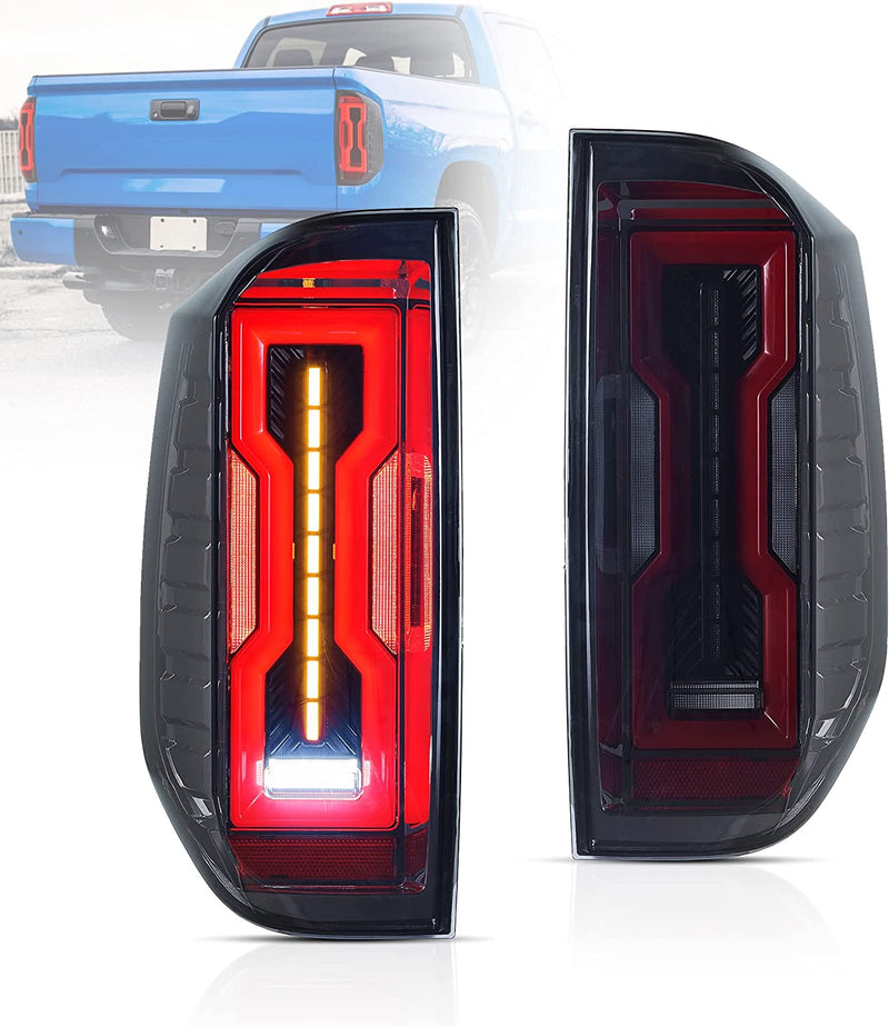 VLAND LED Tail Lights For Toyota Tundra 2014-2020 With Start-up Animation DRL VLAND Factory