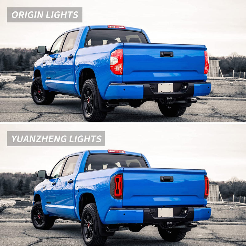 VLAND LED Tail Lights For Toyota Tundra 2014-2020 With Start-up Animation DRL VLAND Factory