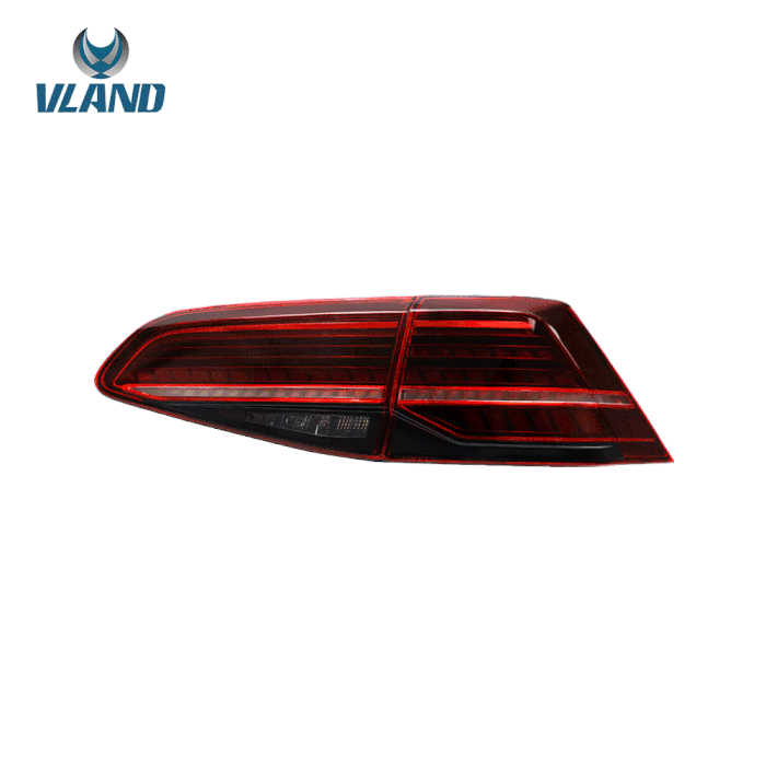 VLAND LED Tail Lights For Volkswagen Golf 7 MK7 MK7.5 2013-2019 VLAND Factory