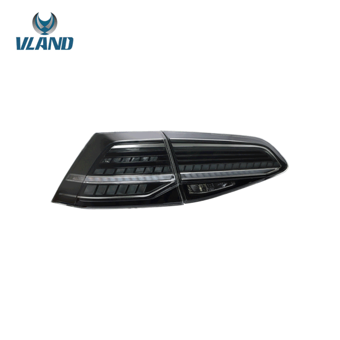 VLAND LED Tail Lights For Volkswagen Golf 7 MK7 MK7.5 2013-2019 VLAND Factory